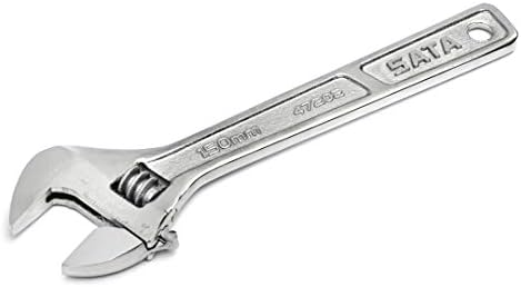 Llave inglesa ajustable con cuerpo de aleación de acero forjado