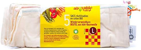 Ecodis – 5 bolsas reutilizables para frutas y verduras